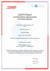 Certyfikat kamery Vivotek
